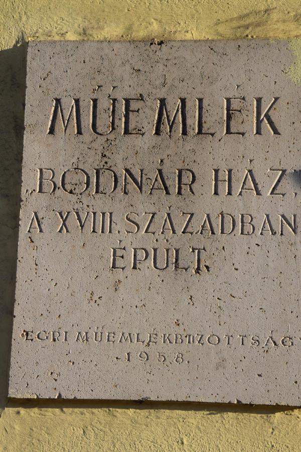 Hauser-Bodnár Ház Eger Exterior foto